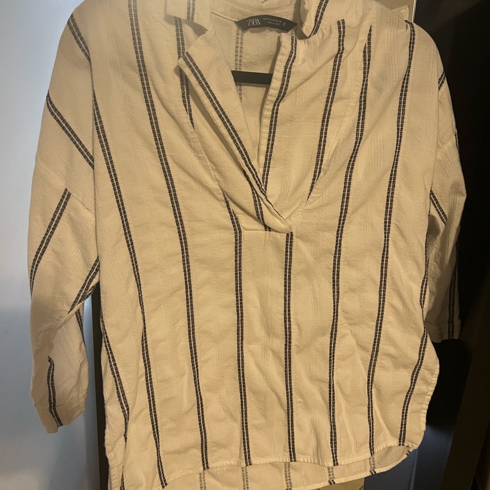 Zara long sleeve blouse